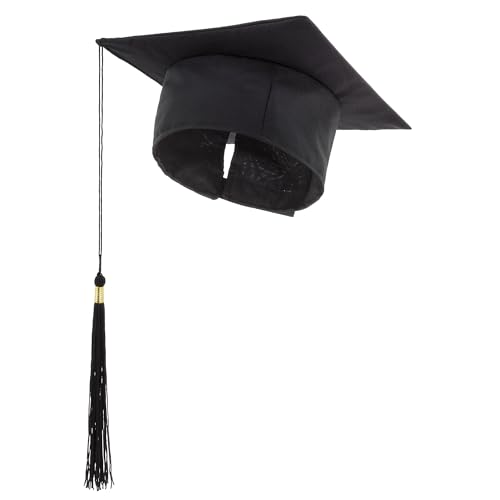 BLUECHOLON Verstellbarer Abschlusshut für Kinder, schwarz, Doktorhut, Graduierung für Kinder und Grundschule, Abschlusshut für Jungen und Mädchen BLUECHOLON Verstellbarer Abschlusshut für Kinder, schwarz, Doktorhut, Graduierung für Kinder und Grundschule, Abschlusshut für Jungen und Mädchen von BLUECHOLON