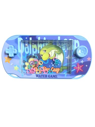 BLUECHOLON Wasserkonsole, Ringwasserspiele für Mädchen und Jungen, Reisespiel, Aguaplay, Water Geme. Aqua Play (Grüner Delfin) von BLUECHOLON