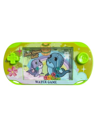 BLUECHOLON Wasserkonsole, Ringwasserspiele für Mädchen und Jungen, Reisespiel, Aguaplay, Water Geme. Aqua Play (Sea Lion) von BLUECHOLON