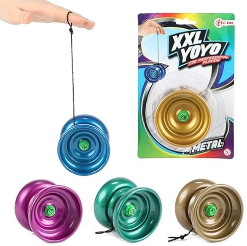 Jo-Yo XXL Metall 8x6 cm Lernen 1 Stück farbig sortiert Jo-Yo XXL Metall 8x6 cm Lernen 1 Stück farbig sortiert von BLUECHOLON