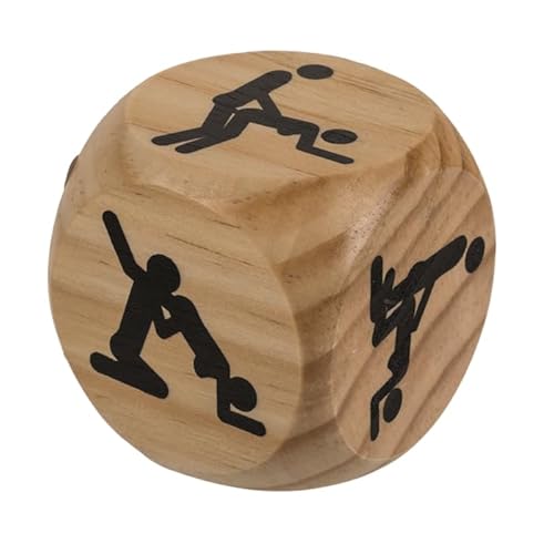 Kamasutra XL Holzwürfel 6 x 6 cm Set Erwachsene Geschenk von BLUECHOLON