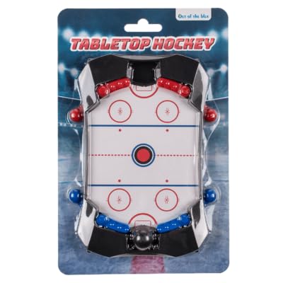 BLUECHOLON Mini-Brettspiel Fußball und Hockey, interaktives Tischfußballspielzeug, Geschenk, Party, interaktiv, Spaß, pädagogisch, Schule, Reisen, Kinder, Airhockey (HOCKEY) von BLUECHOLON