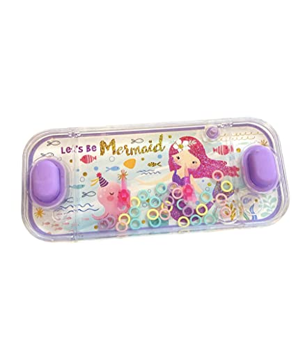 Mini-Wasserspiele, Ringwasserspiele für Mädchen und Jungen, Reisespiel, Aguaplay, Water Geme. Aqua Play (Sirenitas 2 violette Tasten) von BLUECHOLON