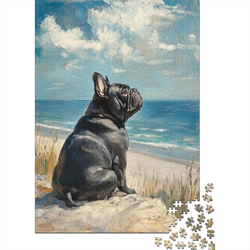 BullHund Puzzles 1000 Teile Schwer Puzzle Spielzeug Lernspiel Impossible Herausforderung Spielzeug Für Erwachsene Und Kinder in Bewährter 1000pcs (75x50cm) von BLWZXPQMT