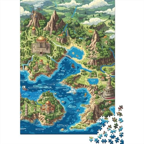 Labyrinth Puzzle 1000-teilige Schwer Puzzle Spielzeug Lernspiel Impossible Herausforderung Spielzeug Für Erwachsene Und Kinder in Bewährter 1000pcs (75x50cm) von BLWZXPQMT