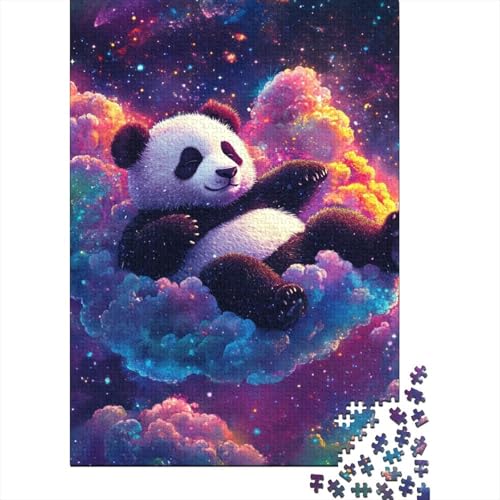 Panda Puzzle 1000 Teile Schwer Puzzle Spielzeug Lernspiel Impossible Herausforderungsspielzeug Für Erwachsene Kinder 1000pcs (75x50cm) von BLWZXPQMT