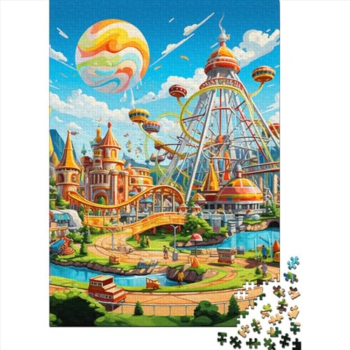 Spielplatz Puzzle 1000 Teile Schwer Puzzle Spielzeug Lernspiel Impossible Herausforderung Spielzeug Für Erwachsene Und Kinder in Bewährter 1000pcs (75x50cm) von BLWZXPQMT