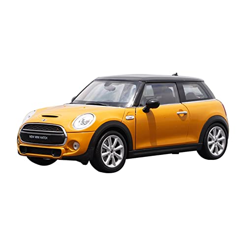 1 18 Diecast Für BMW MINI Cooper S Full Open Alloy Car Model High Simulation Collectible Ornament(Rot) von BMAONZ