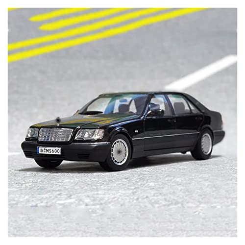 1 18 Druckguss Für Benz 1990 S600 W140 Voll Offene Legierung Automodell Hohe Simulation Sammlerstück Ornament(Schwarz) von BMAONZ