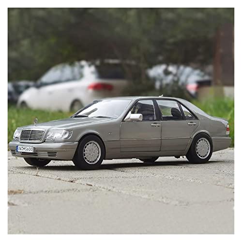 1 18 Druckguss Für Benz 1990 S600 W140 Voll Offene Legierung Automodell Hohe Simulation Sammlerstück Ornament(Silber) von BMAONZ