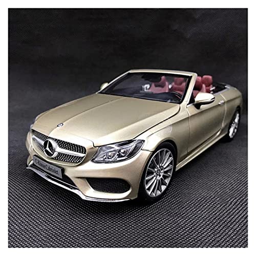 1 18 Für Benz C-KLASSE A205 Legierung Cabrio Modell Die-Cast Vehicle Simulation Sammlerstück Souvenir(Gold) von BMAONZ