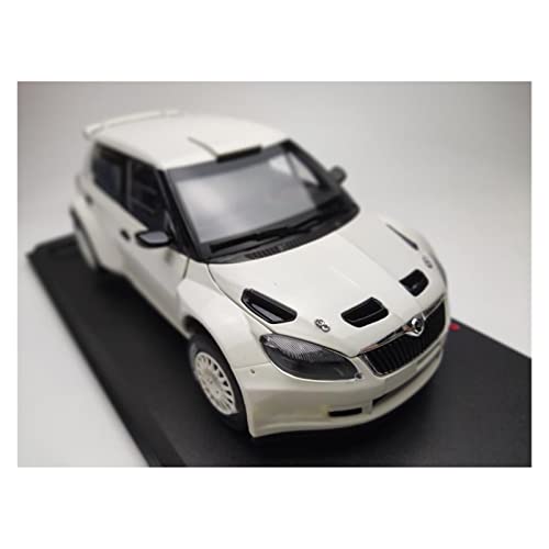 1 18 Für Skoda Fabia SUPER 2000 Legierung Druckguss Rennwagen Modell Statische Simulation Erwachsene Sammlerstück Ornament von BMAONZ