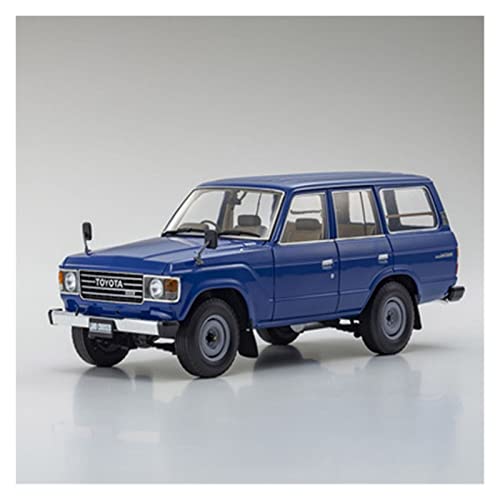 1 18 Für Toyota Land Cruiser LC60 Legierung Geländewagenmodell Druckguss Fahrzeugsimulation Sammlerstück Souvenir(Blau) von BMAONZ