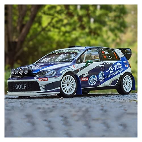1 18 Für Volkswagen Golf Racing 7. Generation CRC Rally Championship Alloy Car Model Sammlerstück Ornament von BMAONZ