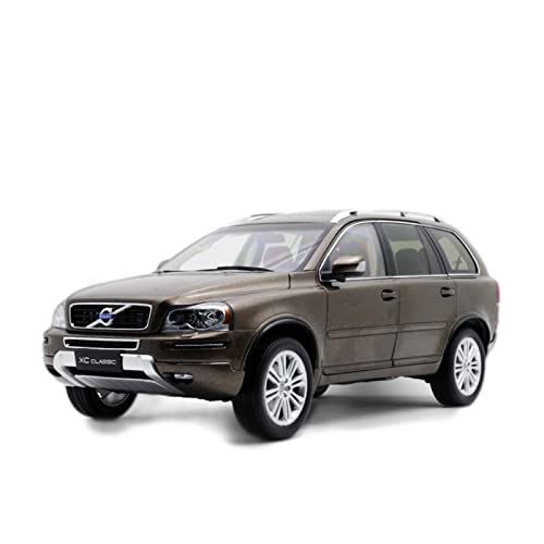 1 18 Für Volvo XC90 SUV Legierung Automodellsimulation Diecast Fahrzeuge Sammler Ornament Display(Chocolate) von BMAONZ