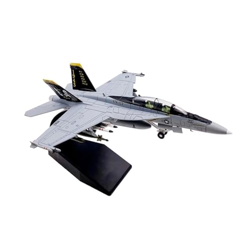 BMAONZ Kleinen Modellflugzeugen 1/100 Für F18 Super Hornet Kampfjet Metalldruckguss Flugzeug Modell Sammlung Geschenk Miniatur Modelle von BMAONZ
