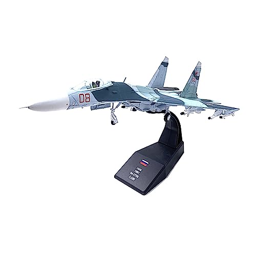 BMAONZ Kleinen Modellflugzeugen 1/100 Für Russische Luftwaffe Kämpfer Su 35 Simulation Legierung Druckguss Sammeln Geschenk Flugzeug Modell Miniatur Modelle(4) von BMAONZ