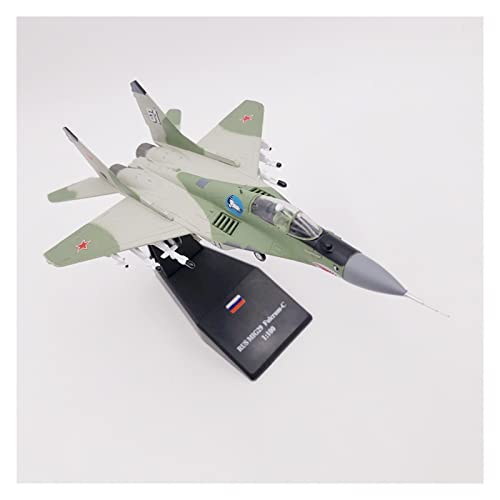 BMAONZ Kleinen Modellflugzeugen 1/100 für Air Force MIG-29A MiG-29 Fulcrum Military Fighter Fertigmodell Spielzeug Dekoration Geschenk Miniatur Modelle(B) von BMAONZ