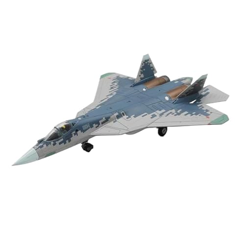 BMAONZ Kleinen Modellflugzeugen 1/72 Für Russische Luftwaffe SU-57 SU57 Nummer Kämpfer T50 T-50 Legierung Druckguss Simulation Modell Spielzeug Miniatur Modelle von BMAONZ