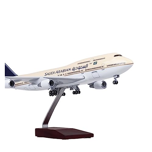 BMAONZ Kleinen Modellflugzeugen 1 150 Für B747-400 Metalldruckguss Simulation Abs Passagierflugzeug Modell Desktop Dekoration Geschenk Miniatur Modelle von BMAONZ