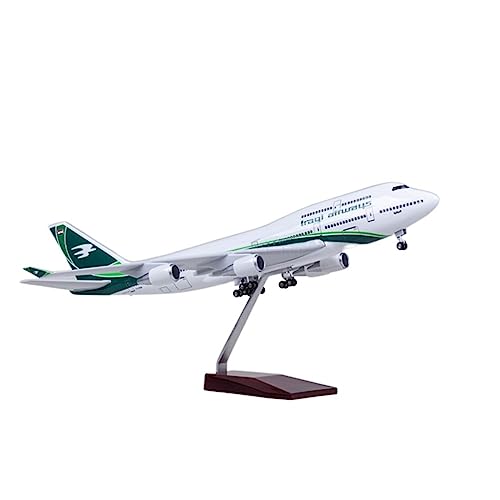 BMAONZ Kleinen Modellflugzeugen 1 150 Passend Für 747 Static Resin Die Cast Scale Flugzeugmodellsammlung Ornamente Display Geschenk Miniatur Modelle von BMAONZ