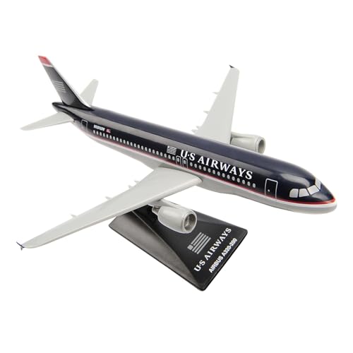 BMAONZ Kleinen Modellflugzeugen 1 200 Flugzeugmodell Für A320-200 Verkehrsflugzeug, US Airways Airbus Toy Collection Miniatur Modelle von BMAONZ