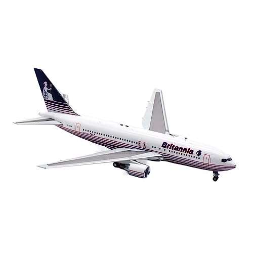 BMAONZ Kleinen Modellflugzeugen 1 200 Für B767-200 Maßstab Legierung Flugzeugmodell Simulation Die-Cast Handwerk Dekoration Sammlung Geschenke Miniatur Modelle von BMAONZ
