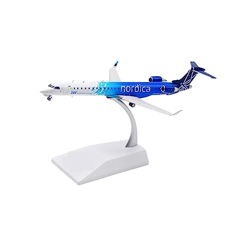 BMAONZ Kleinen Modellflugzeugen 1 200 Für CRJ-900 Metalldruckguss Simulation Legierung Passagierflugzeug Modell Desktop Dekoration Geschenk Miniatur Modelle von BMAONZ