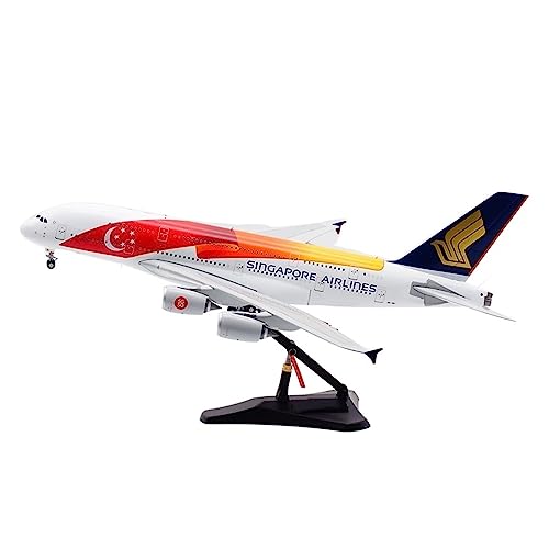BMAONZ Kleinen Modellflugzeugen 1 200 Passend Für A380 Static Metal Diecast Alloy Simulation Aircraft Fertigmodell Dekorationen Geschenk Miniatur Modelle von BMAONZ