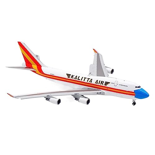 BMAONZ Kleinen Modellflugzeugen 1 200 Passend Für B747-400F Static Transport Alloy Die Casting Simulation Scale Model Aircraft Adult Collection Miniatur Modelle von BMAONZ