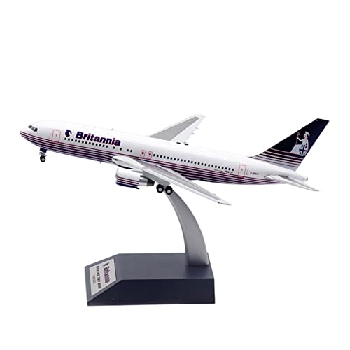 BMAONZ Kleinen Modellflugzeugen 1 200 Passend Für B767-200 G-BRIF Britannia Airlines Aircraft Model Display Dekorationskollektion Miniatur Modelle von BMAONZ