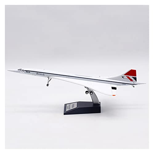 BMAONZ Kleinen Modellflugzeugen 1 200 Passend Für Concorde G-BOAC Luftfahrtmodell Miniaturmodellbau Sammlermodell Ornament Oder Geschenk Miniatur Modelle von BMAONZ