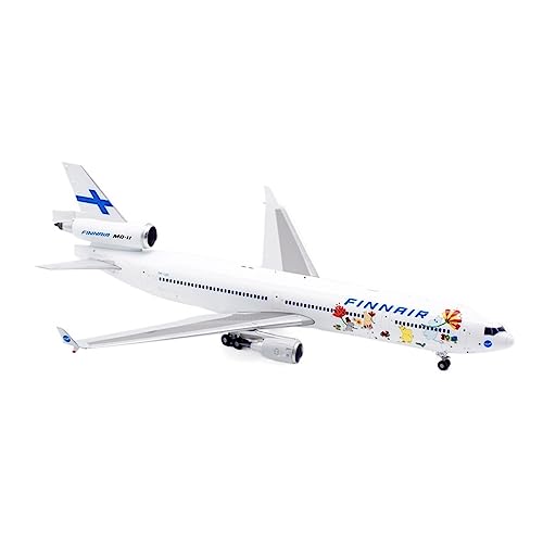 BMAONZ Kleinen Modellflugzeugen 1 200 Passend Für MD-11 Static Passenger Alloy Metal Die Cast Finished Simulation Model Aircraft Collection Miniatur Modelle von BMAONZ