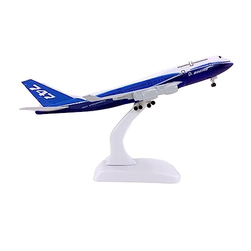 BMAONZ Kleinen Modellflugzeugen 1 400 Passend Für B747 Metalldruckgusslegierung Simulation Flugzeugmodell Fertige Ornamente Geschenke Für Erwachsene Miniatur Modelle von BMAONZ