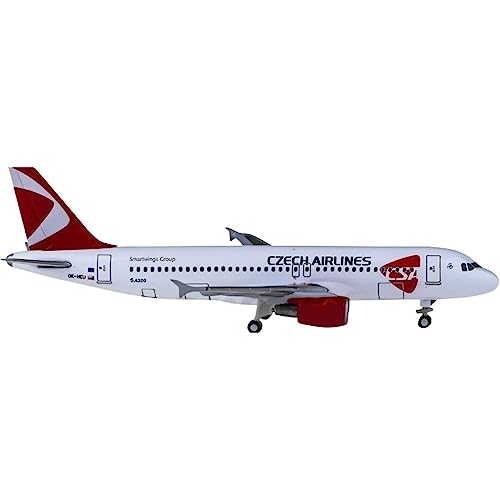 BMAONZ Kleinen Modellflugzeugen 1 500 Czech Airlines Für Airbus A320 Ok-heu Flugzeugmodell Aus Druckgusslegierung, Fertiges Flugzeugmodell Miniatur Modelle von BMAONZ