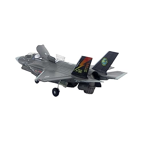 BMAONZ Kleinen Modellflugzeugen 1 72 Für F35A F35B F35C Scale Lightning Strike Fighter Modellflugzeug Modell Desktop Dekoration Geschenk Miniatur Modelle(D) von BMAONZ