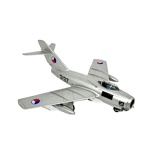 BMAONZ Kleinen Modellflugzeugen 1 72 Für Mig15 Kämpfer Metalldruckguss Simulation Abs Passagierflugzeug Modell Desktop Dekoration Geschenk Miniatur Modelle von BMAONZ