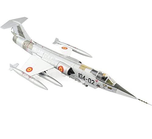 BMAONZ Kleinen Modellflugzeugen 1 72 Ha1067 F-104g F104 Für Kampfflugzeugmodell C8-2/104-02 Spanien 2017 Fertiges Legierungssammlungsmodell Miniatur Modelle von BMAONZ