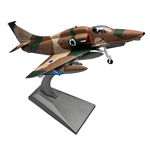 BMAONZ Kleinen Modellflugzeugen 1 72 Nahostkrieg Israel Douglas A-4 Skyhawk Für Kampfflugzeug-Metallsimulations-Flugzeugmodell Miniatur Modelle von BMAONZ