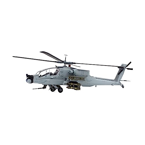 BMAONZ Kleinen Modellflugzeugen 1 72 Passend Für AH-64A Bewaffneter Hubschrauber Metall-ABS Flugzeugmodellsammlung Aus Druckguss Miniatur Modelle von BMAONZ