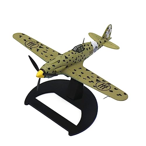 BMAONZ Kleinen Modellflugzeugen 1 72 Passend Für Macchi MC 202 Folgore Modell Static Simulation Alloy Metal Die Cast Finished Collection Miniatur Modelle von BMAONZ