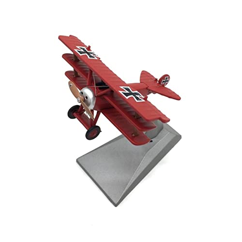 BMAONZ Kleinen Modellflugzeugen 1 72 for Great War Fokker DR 1 Red Jazz Doppeldecker Propeller Fighter Druckguss Metall Flugzeugmodell Geschenk Miniatur Modelle BMAONZ Kleinen Modellflugzeugen 1 72 for Great War Fokker DR 1 Red Jazz Doppeldecker Propeller Fighter Druckguss Metall Flugzeugmodell Geschenk Miniatur Modelle von BMAONZ