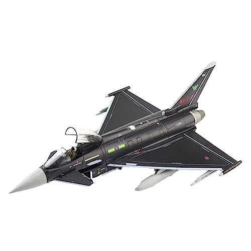 BMAONZ Kleinen Modellflugzeugen 1: 72 Für EF2000 Scale Druckgusslegierung Passagiersimulation Flugzeugmodellsammlung Souvenir Display Miniatur Modelle von BMAONZ