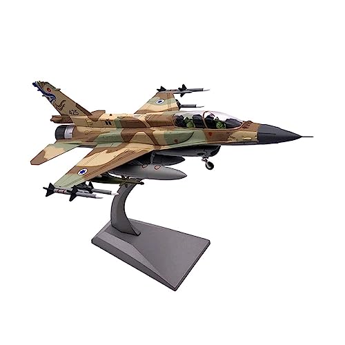BMAONZ Kleinen Modellflugzeugen 1: 72 Für F-16I Militärlegierung Druckguss-Kämpfermodellsimulation Fertige Desktop-Dekoration Geburtstagsgeschenk Miniatur Modelle von BMAONZ