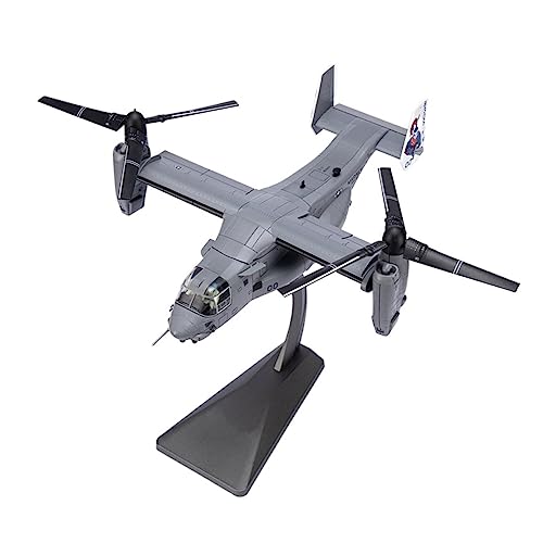 BMAONZ Kleinen Modellflugzeugen 1: 72 Für MV22 Marine Corps Blue Static Aircraft Druckguss-Legierung Simulationsmodell-Sammlungsanzeige Miniatur Modelle(A) von BMAONZ