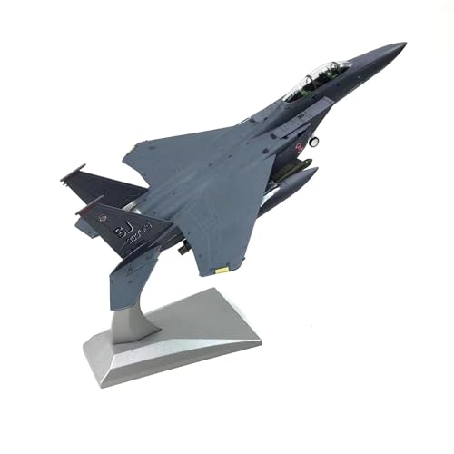 BMAONZ Kleinen Modellflugzeugen 1:100 F-15E für Strike Eagle Überschall-Jagdbomber, Metalllegierung, Flugzeugmodell, Flugzeug-Ausstellungsmodell Miniatur Modelle von BMAONZ