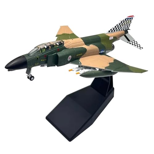 BMAONZ Kleinen Modellflugzeugen 1:100 Maßstab 1:100 F4C F-4C FÜR Phantom Fighter Diecast Metallflugzeug Flugzeug Einzelflugzeugmodell Miniatur Modelle(F4C I) von BMAONZ