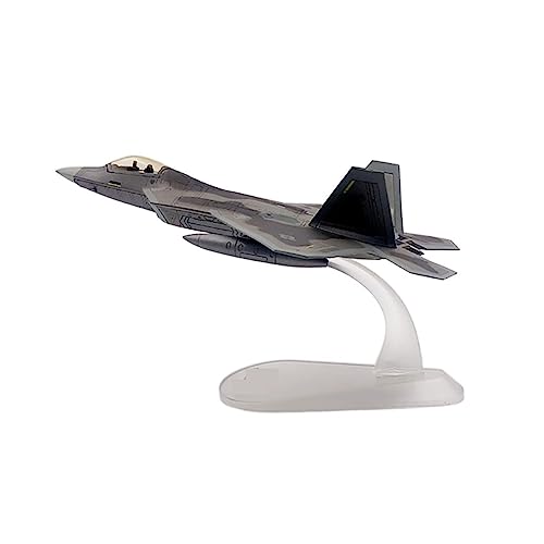 BMAONZ Kleinen Modellflugzeugen 1:100 Passend Für F22 Fighter Metalllegierung Druckguss Flugzeugmodellsammlung Ornamente Display Miniatur Modelle von BMAONZ
