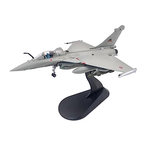 BMAONZ Kleinen Modellflugzeugen 1:100 Passend Für Rafale C Fighter Static Alloy Druckguss-Metallmodell-Simulationsflugzeug-Spielzeug-Sammlerstück Miniatur Modelle von BMAONZ