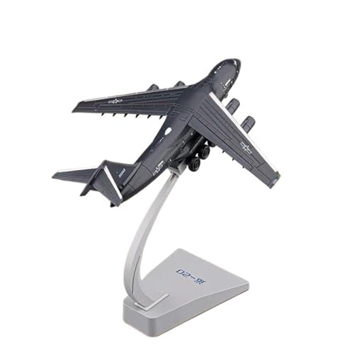BMAONZ Kleinen Modellflugzeugen 1:180 Für Y-20 Transportflugzeug Modell Legierung Druckguss Sound Licht Türen Geöffnet Pull Back Ornament Miniatur Modelle von BMAONZ